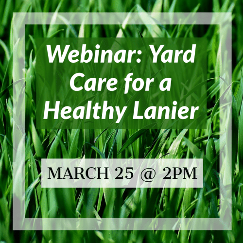 Yard Care for a Healthy Lanier - Webinar