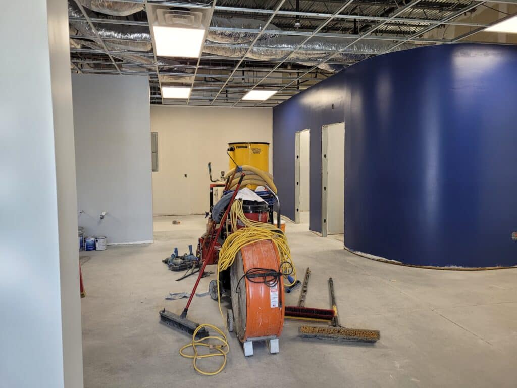 New LLA Office Renovations Progressing Without a Hitch! | Lake Lanier ...