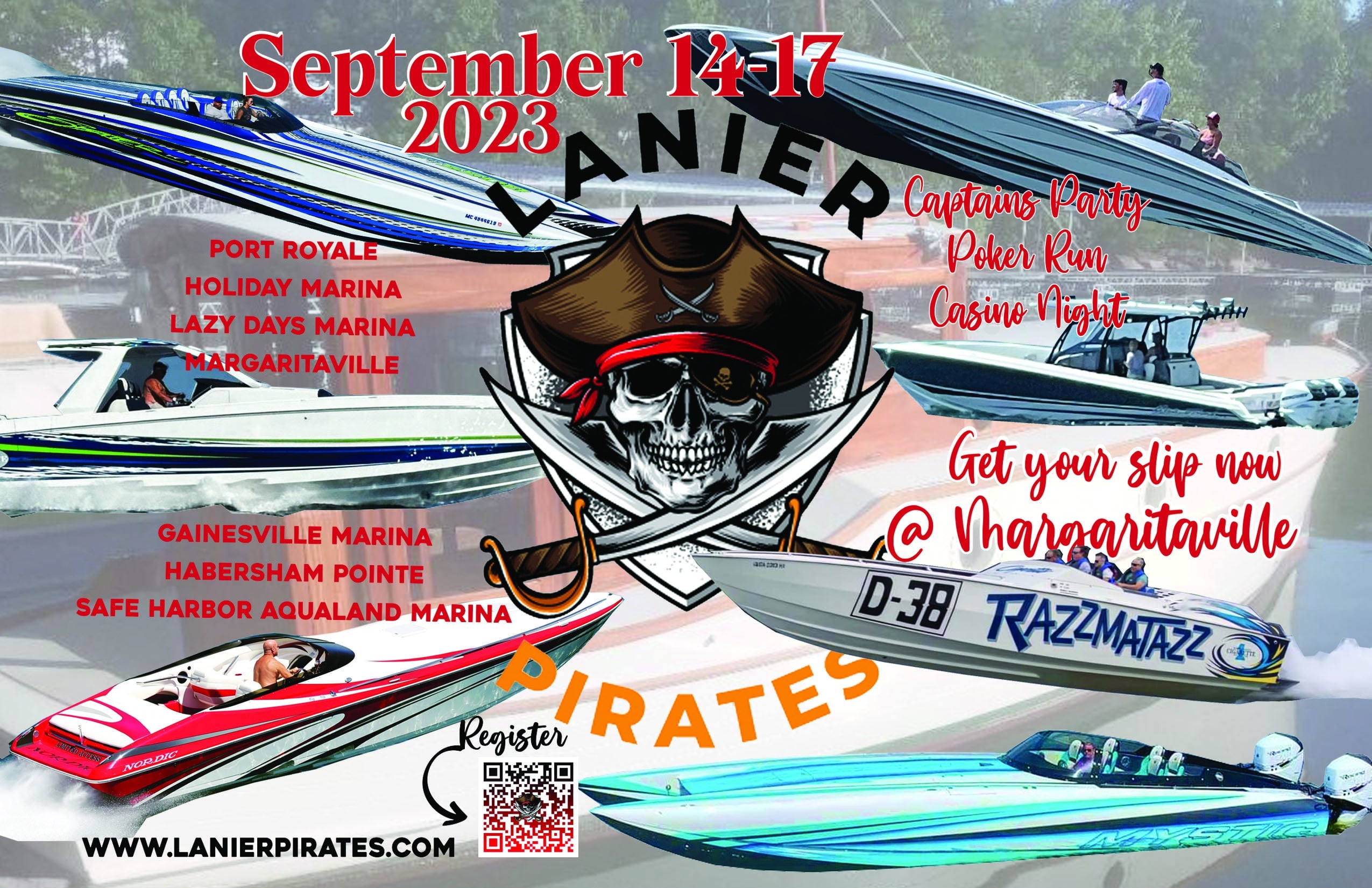 Volunteer at Poker Run 2023 Lake Lanier Association