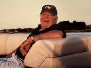 Paul Flood on Boat